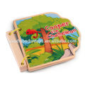 EN71/ASTM Confirmed New Design Wooden Farm Wooden Book OEM/ODM China Factory Toy for Baby